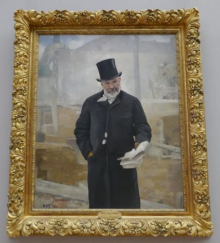 Portrait d'Adolphe Alphand, 1888, Huile sur toile, Alfred Roll.